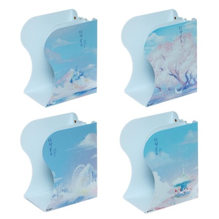 Book stand is sliding "Dream", 3 departments, metal, mix