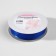 Decorative tape, nylon/satin, 20 mm, 18 ± 1 m, blue color