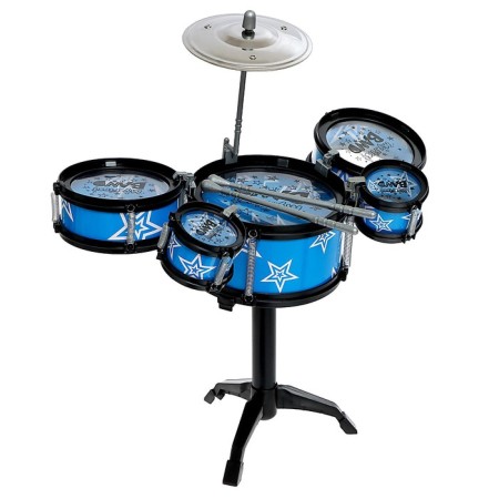 Drum installation "Zvezda", 5 drums, 2 sticks, 1 plate-1