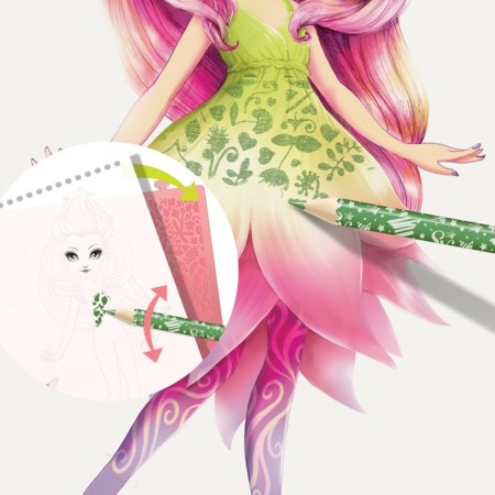 Nebulous Stars Petulia coloring set "Persian sketchbook"-4