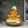 The desktop fountain from the network, the backlight "Mount of gold ingots" 18.5x15x15 cm