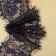 Lace cilia, 105 mm × 9 ± 0.5 m, in Bobin 3 pcs 3 m, the color is blue