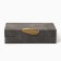 The casket for jewelry "gray marble" eco -leather, set 2 pcs.