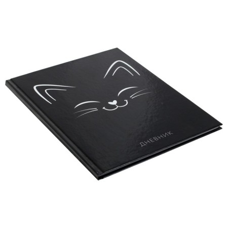 Universal diary for grades 1-11, Kisa silhouette, solid cover 7BC, glossy lamination, 40 sheets-1