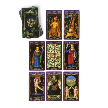 Tarot "Gadal", 78 cards (6x11 cm), 16+-6