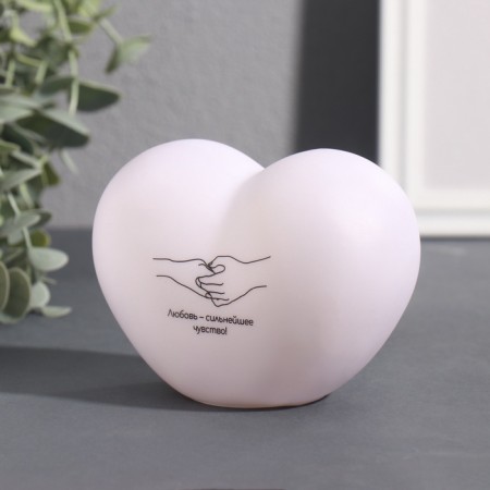 Nightlight "Heart" (Hands) LED 3HLR44 8x11x7cm-3