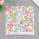Scrapbooking paper "Bright circles" density 180 grams set 10 pcs 15.5x17 cm