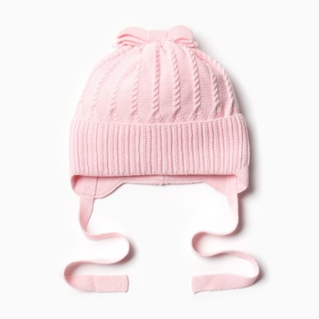 Children's hat, pink color, size 40-42