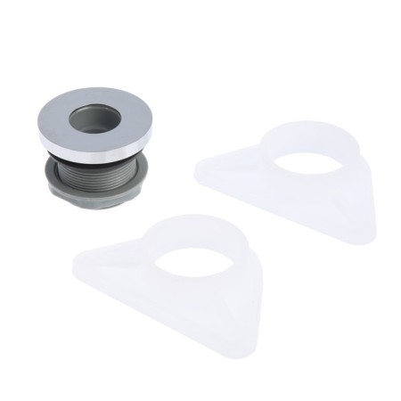 ACCOONA A6519G bath mixer, three holes, cut, single -legged, brass, white-6
