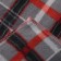 Sherlock plaid 140x200cm, gray-red color, fleece 180g/m PE