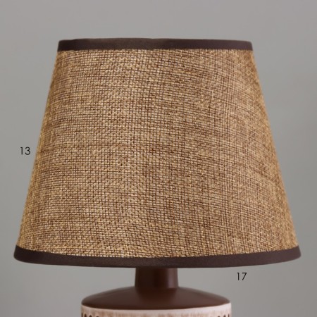 Challengeal lamp "Channel" E14 40W brown 17x17x27cm-2