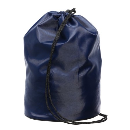 A bag for shoes and balls 360 x 220 mm, round bottom D 220 mm, calligrata (soft polyester, density 210 D), dark blue-6