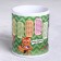 Mug "Multiplication Table" owl, green background, 320 ml