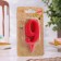 Candle for the cake the figure "Oval" "9", red, 5.5 cm