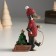 Souvenir Polystone "Dachshund in a sweater and hat is lucky a Christmas tree on a sled" 8x4x12.5 cm