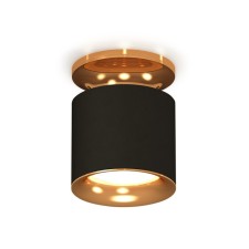 Lumber of the Ambrella Light, XS7402102, MR16 GU5.3, GU10 LED 10 watts, Black sand, yellow gold