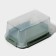Lock & Ok food container 1.1 l, 18.6 × 12.2 × 8.1 cm, transparent, green cover