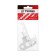 Tundra window opening limiter, plastic, l = 105 mm, white, 1 pc.