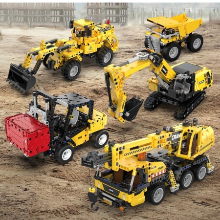 Designer Techno "Career Excavator", 467 parts-4