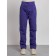 Warmed female trousers, size 42, purple color