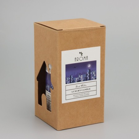 Aromatic candle in the jar "Sweet Vanilla", 40 hours, 95 gr, in the box-7
