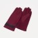 Female gloves, size 7.5, without insulation, burgundy color