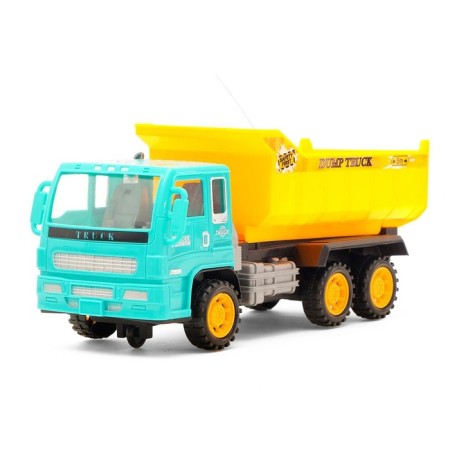 Radio controlled truck "Samosvvvval", works from batteries, mix-4