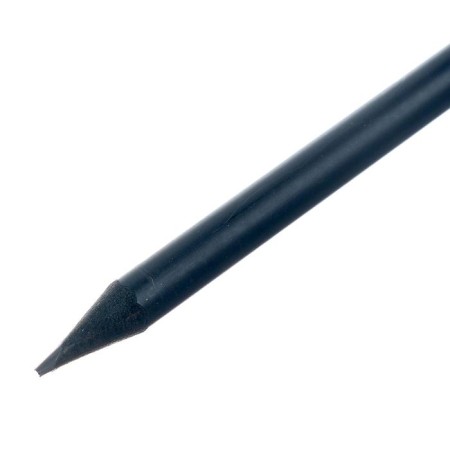 Pencil Chernographic hardness of the HB, the body is black, sharpened, with a rhinestone, mix-3