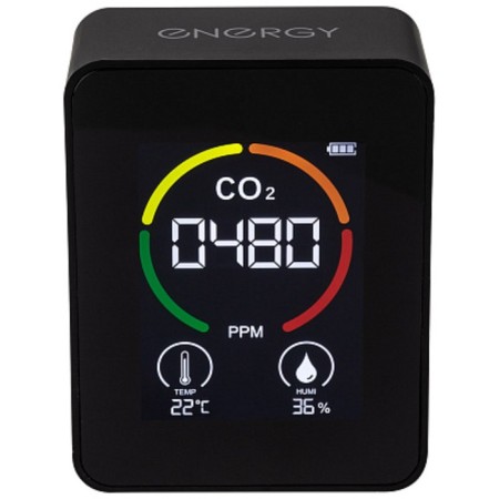 Energy EN-645M Air Quality Detector, Co2, CO2, H2, Humidity, Temperature Measures-1