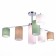 Ceiling EVOLUCE lamp. Sle300602-07. Essenza. 7x40 watts, E14, 91x91x46 cm, chromium color