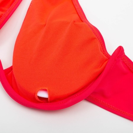 Swimsuit female separate minku color red, size 48-9