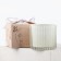 Aromatic candle: grapefruit and honey, 6.5 x 7.2 cm.