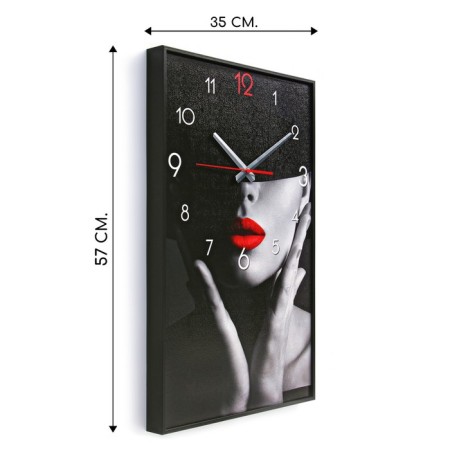 Carty clock, interior "girl", smooth move, 57 x 35 x 4 cm-3