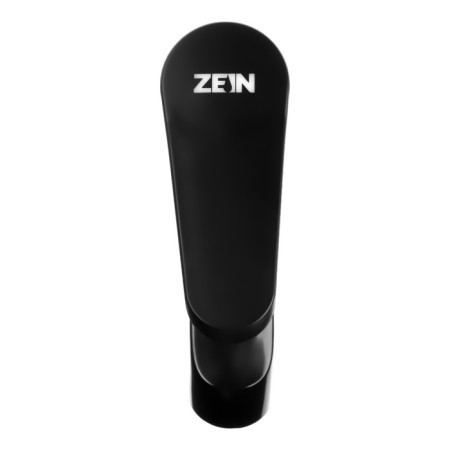 Zein Z3723 sink mixer, single -leaf, pour length 12 cm, tall, plastic, black-1