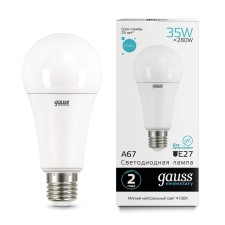 LED LED ELEMENTARY 35W A67 4100K neutr. Bel. E27 2740lm Gauss 70225