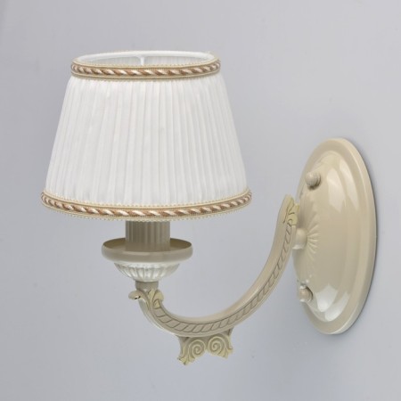 Bra “Ariadna”, 1x60W E14, gold, ivory 24x16x25 cm-3