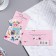Money envelope "Happy Birthday!" Cutting, bath, girl, 8.7x16.7 cm