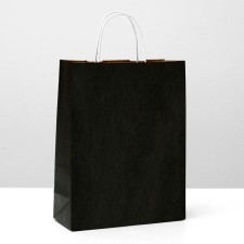 CRAFT PACK BLACK, white handle22 x 13 x 32 cm