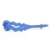 ATEMI S401 swimming glasses, children's, silicone, blue