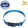 Collar of the reflective "Neon", width 2.5 cm, blue