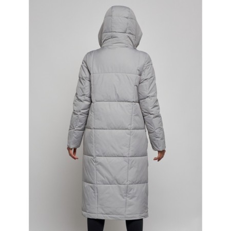 Coat insulated winter female, size 42, color gray-14