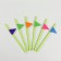 Tubes for the cocktail "flags", in the set 6 pcs