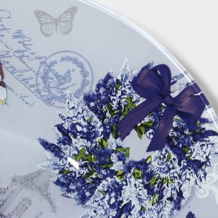 Lavender Glass Book Laved, 600 ml, 18 × 5 cm-4