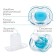 Nipple - orthodontic dummy, silicone, +6 months, with a cap, blue color