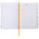 Notepad A5 96 sheets in the Soyki cage, solid cover, matte lamination, software, selective varnish, elastic band, liesse, block 70 g/m2