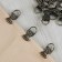 Curtain for curtains "shell", 30 × 15 mm, 10 pcs, bronze color