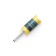 Dust brush manual acrylic, yellow color