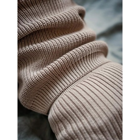 Knitted Children's Pure Love Buddy, height 74 cm, brown color-10