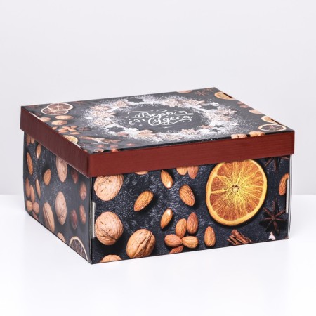 Folding box "Christmas mood", 31.2 x 25.6 x 16.1 cm-2