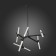 Ceiling Ceiling ST LUCE. SL947.402.10. Laconicita. 10x5 watts, G9, 4000k, 160x40x95 cm, black color